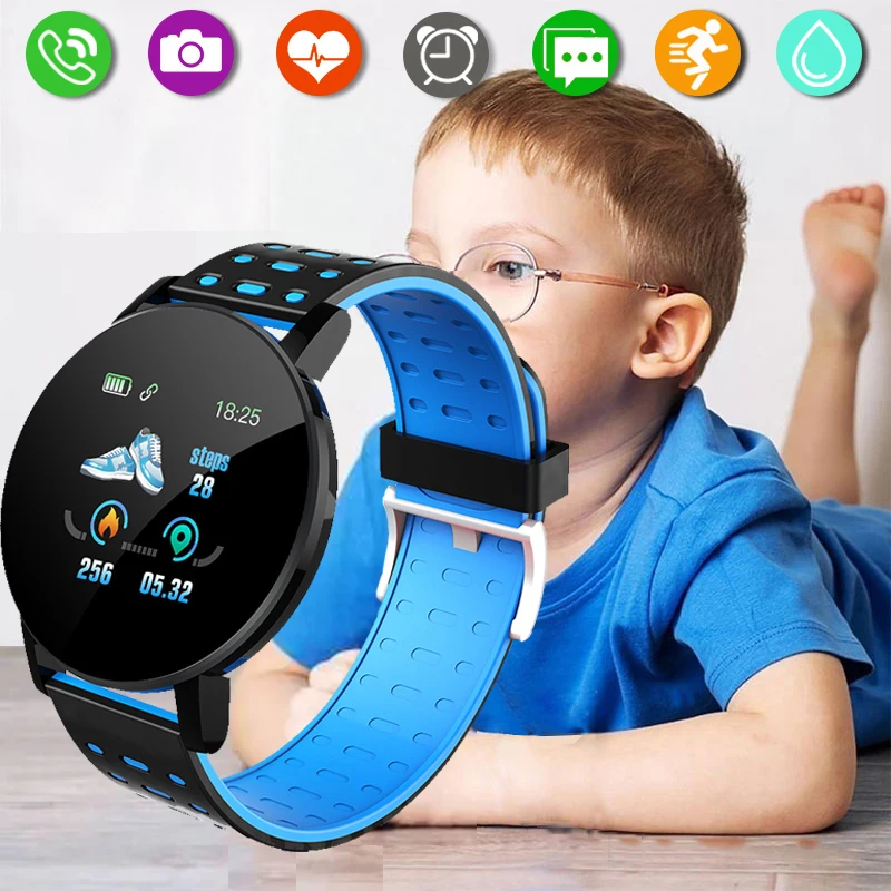 Smartwatch Digital Watches For Kid Boy - Inteligentny zegarek sportowy dla dzieci Led