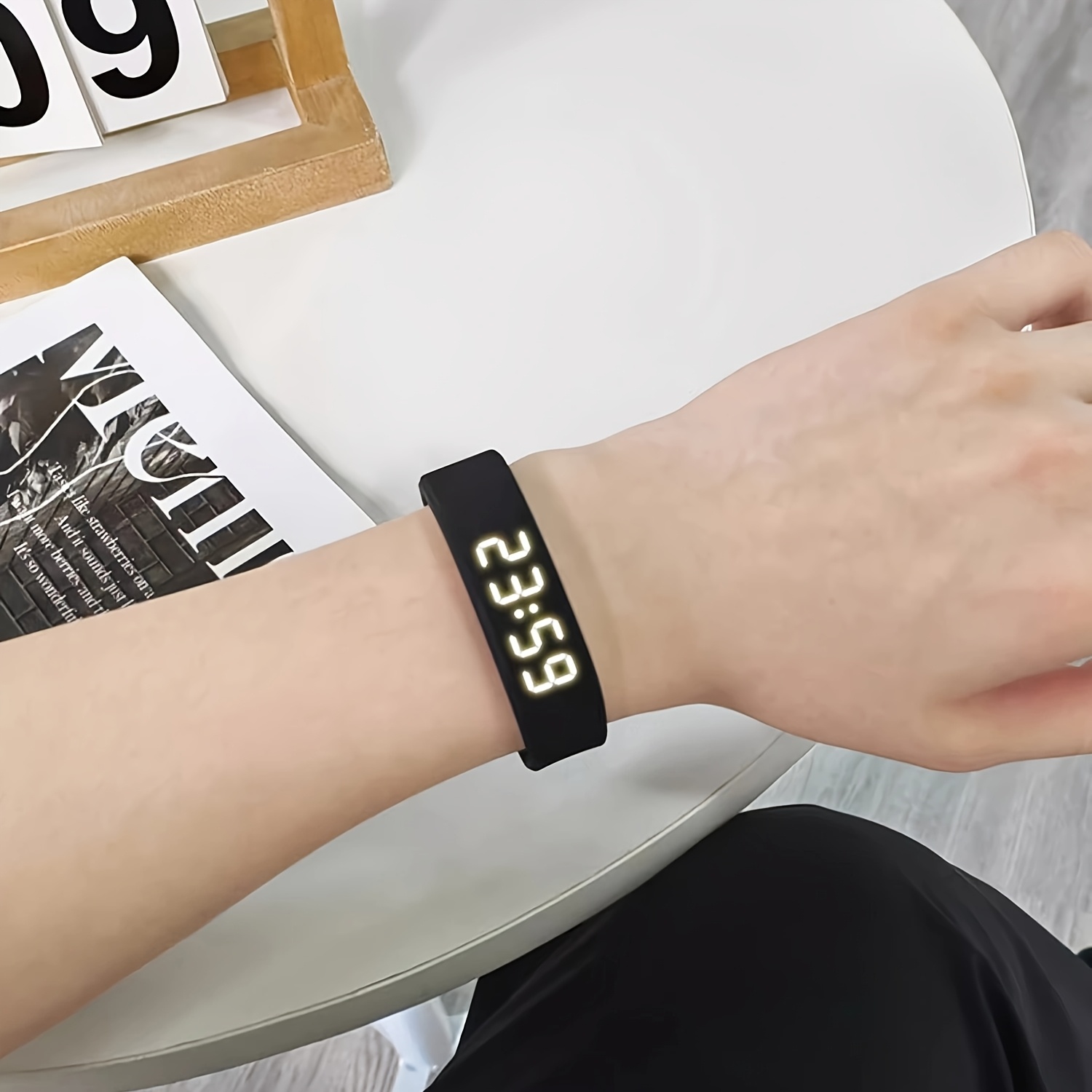 Smartwatch Iphone Watches For Women - Inteligentny zegarek Mężczyźni Kobiety Krokomierz Bransoletka