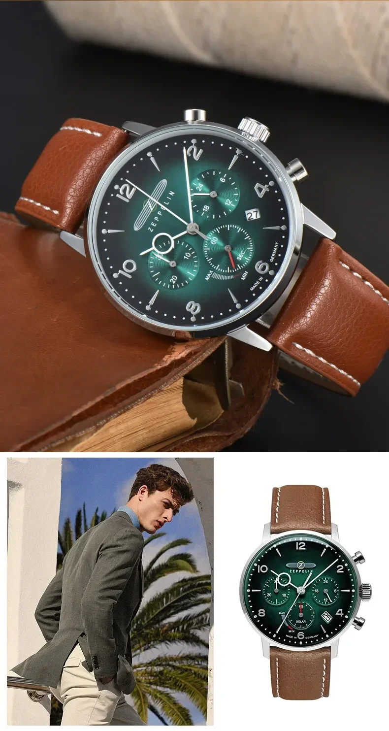 Smartwatch Trending Watches For Men - Wielofunkcyjny męski zegarek na rękę Zeppelin,