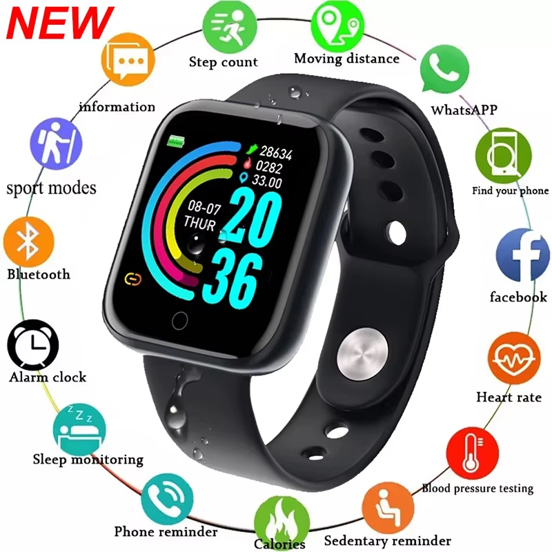 Watch Smartwatch Android - Smartwatch Męski Damski Zegarek na Rękę