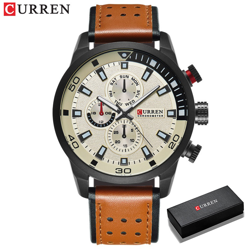 Smartwatch Watches For Men Brands - 2017 CURREN stylowy zegarek mężczyźni luksusowej