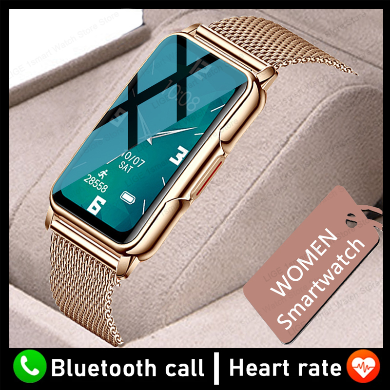 Smartwatch Branded Watches For Women - LIGE damski inteligentny zegarek monitorowanie stanu
