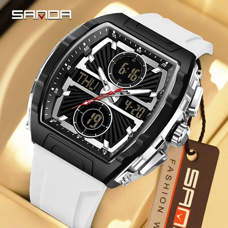 Smartwatch Trending Watches For Men - Zegarek męski SANDA Fashion Trend z