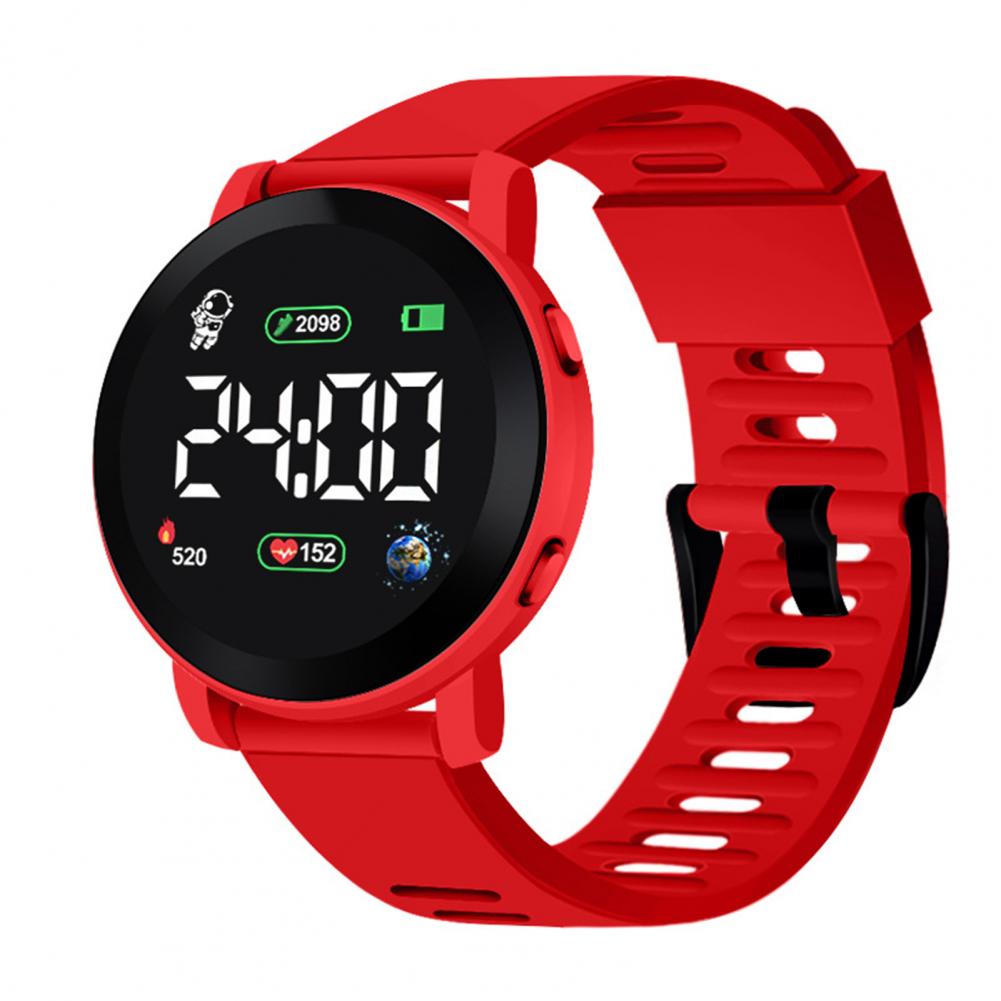 Smartwatch Digital Watches For Kid Boy - Dziecięcy zegarek LED cyfrowy, wodoodporny, z