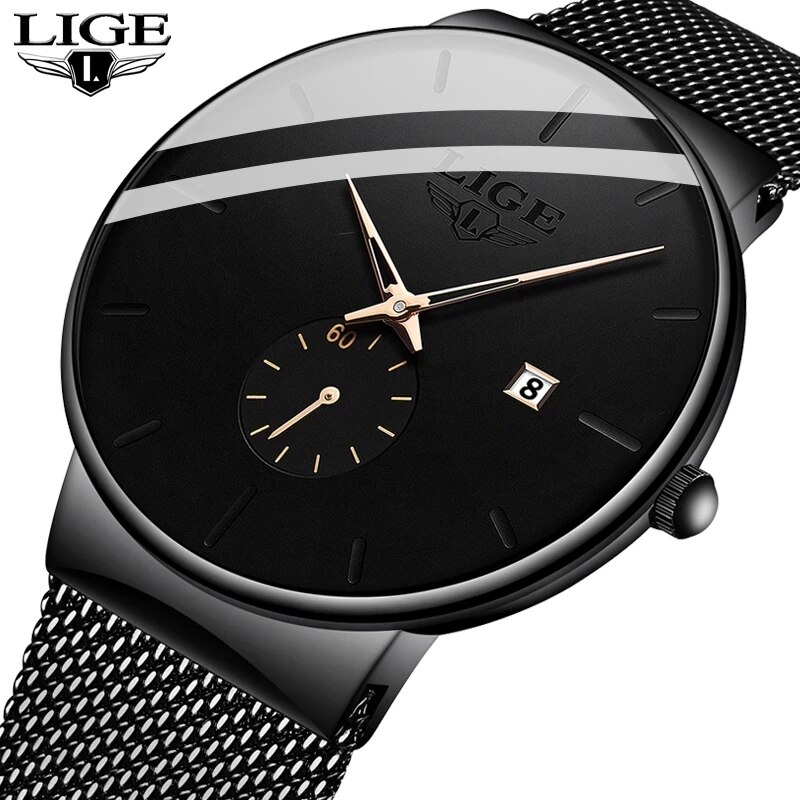 Smartwatch Watches For Men Brands - LIGE modne męskie zegarki Top marka