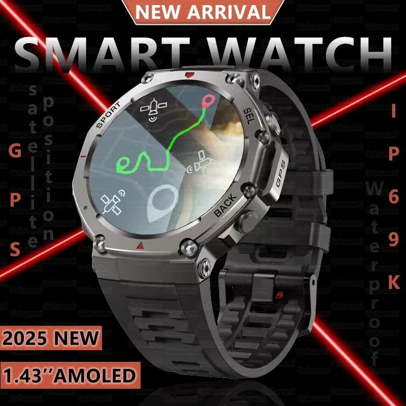 Watch Vs Smartwatch - Inteligentny zegarek NORTH EDGE 360*360 ekran