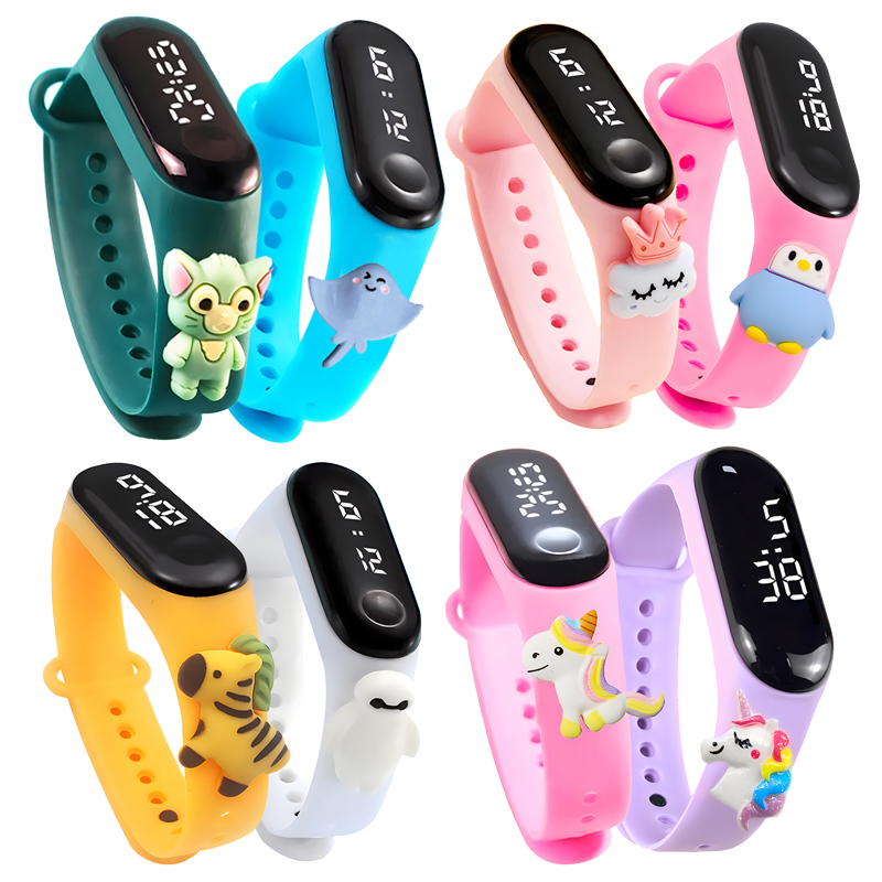 Smartwatch Digital Watches For Kid Boy - Luksusowy dziecięcy zegarek sportowy, wodoodporny, z