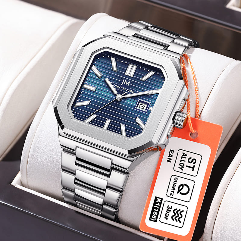 Smartwatch Square Watches For Men - JONNY MOORE K1050 Modny Luksusowy Zegarek