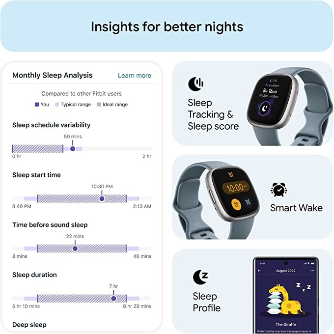 Inteligentny zegarek Fitbit Ve – Smartwatch Watches Digital recenzja i cena