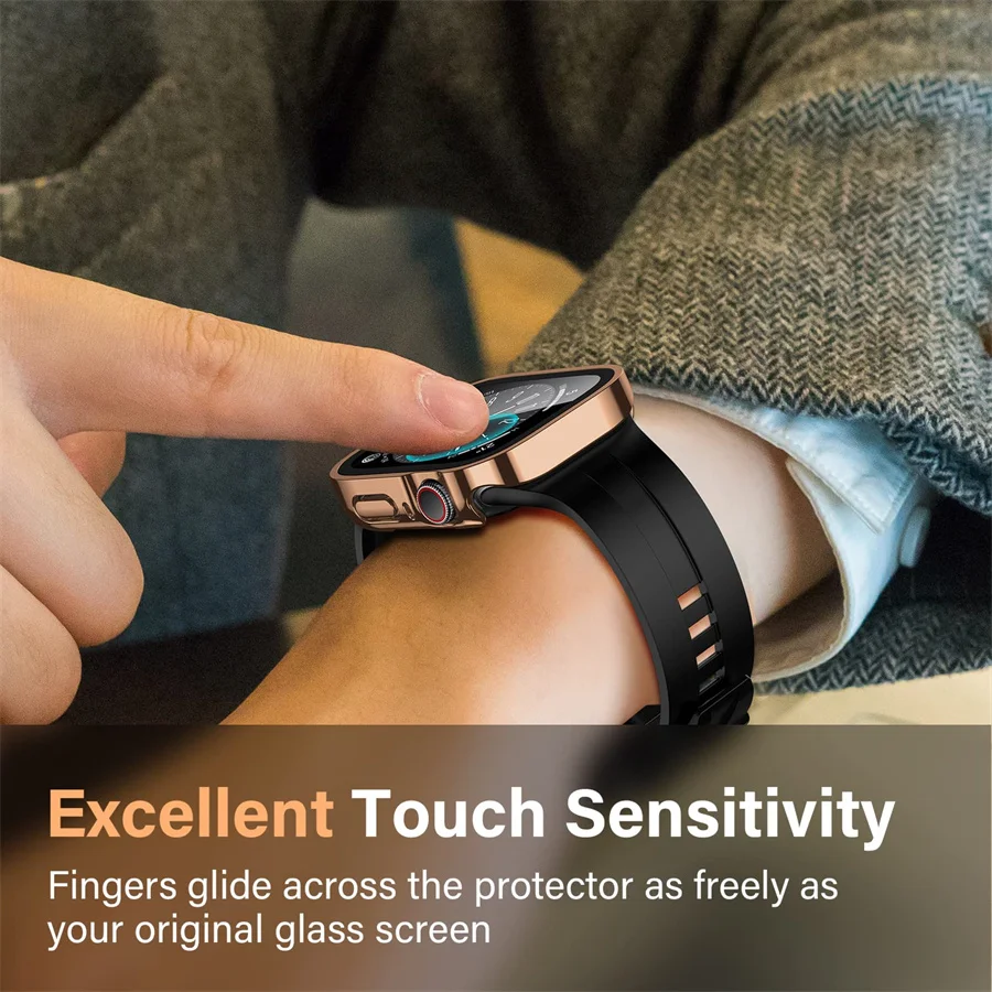 Szkło + osłona do etui Apple W – Smartwatch Iphone Watches For Women recenzja i cena
