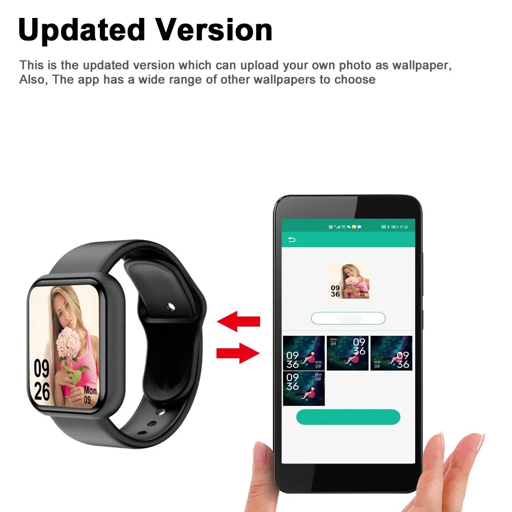 Inteligentny zegarek dla mężcz – Watch Smartwatch Android recenzja i cena