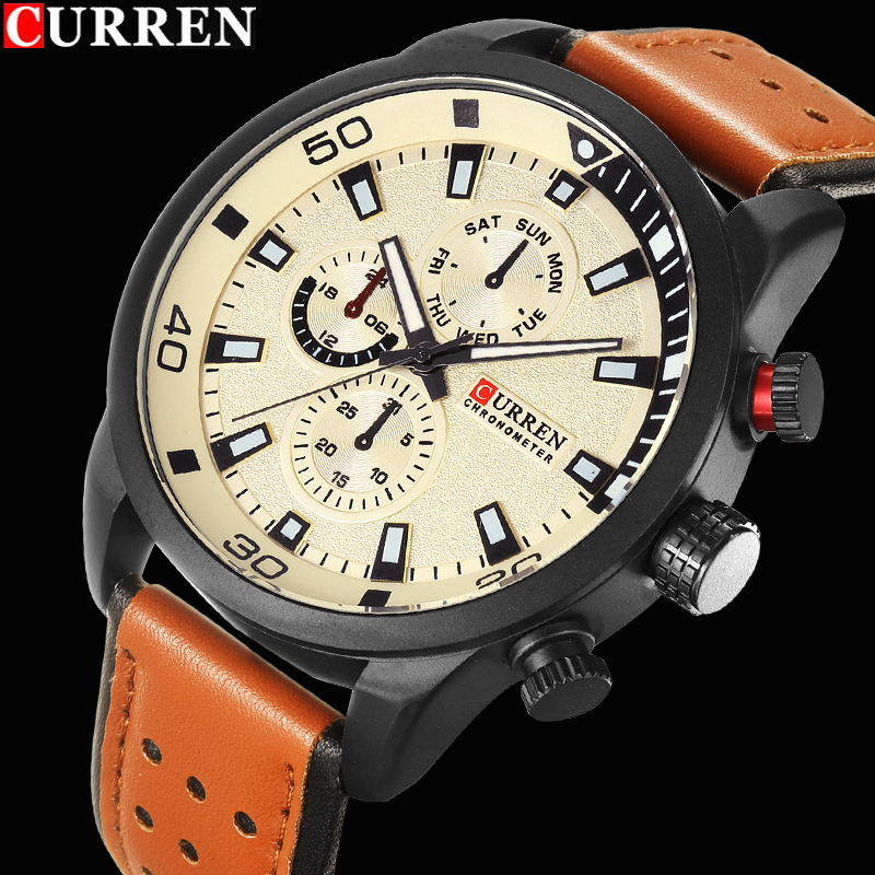2017 CURREN stylowy zegarek mę – Smartwatch Watches For Men Brands recenzja i cena