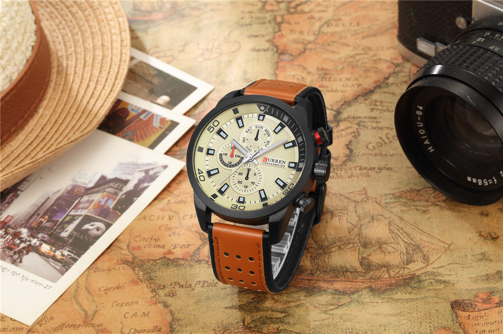 2017 CURREN stylowy zegarek mę – Smartwatch Watches For Men Brands recenzja i cena