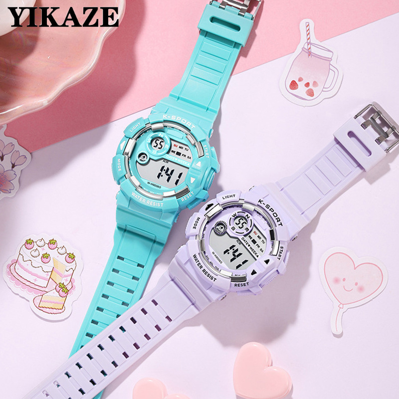 YIKAZE zegarki dla dzieci moda – Smartwatch Digital Watches For Kid Boy recenzja i cena