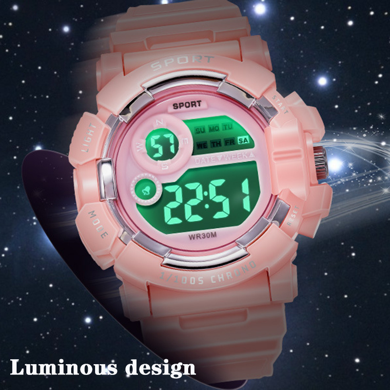 YIKAZE zegarki dla dzieci moda – Smartwatch Digital Watches For Kid Boy recenzja i cena
