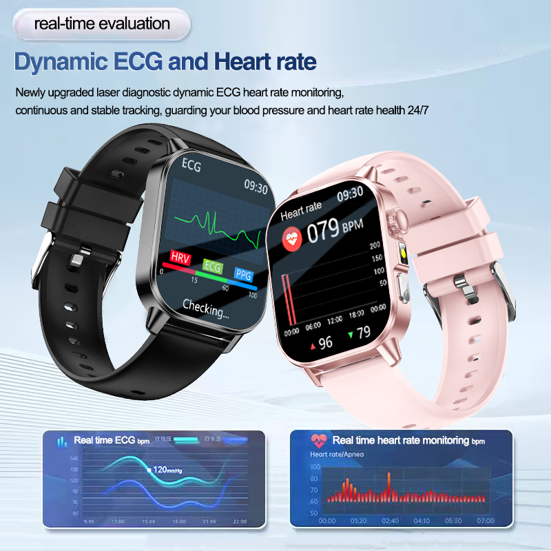 Nowy męski smartwatch do diagn – Smartwatch Square Watches For Men recenzja i cena