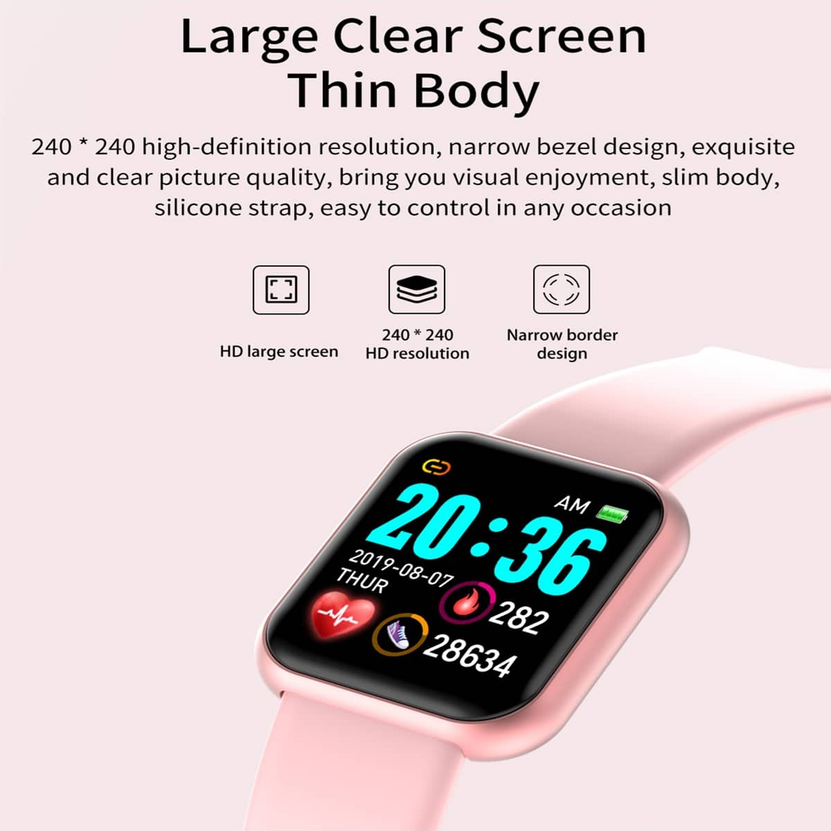 Inteligentny zegarek wiadomość – Smartwatch Watches Digital recenzja i cena