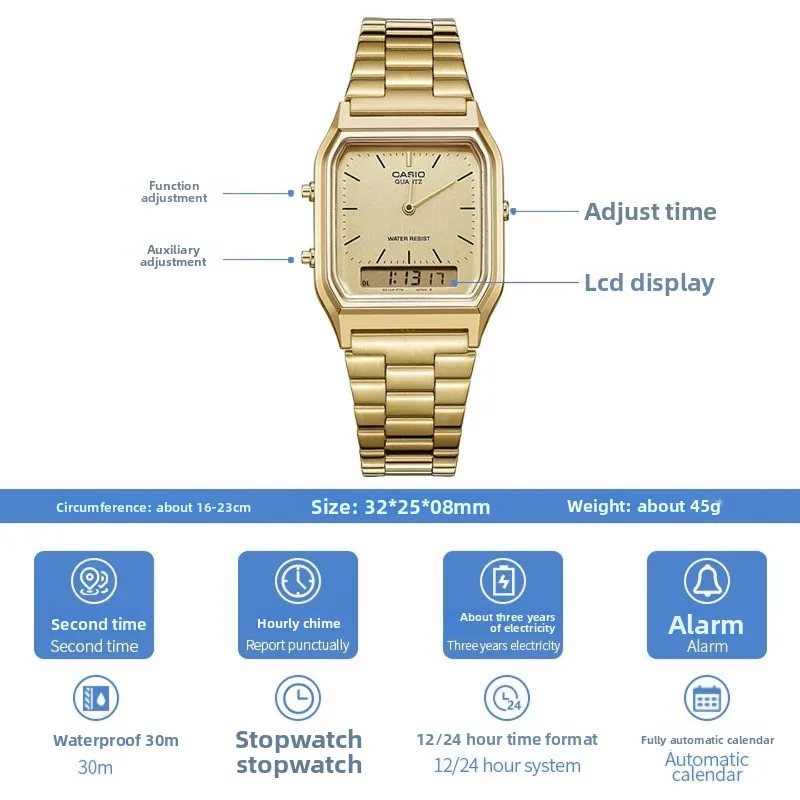 Casio AQ-230GA-9D Vintage Zega – Casio Watches Smartwatch recenzja i cena