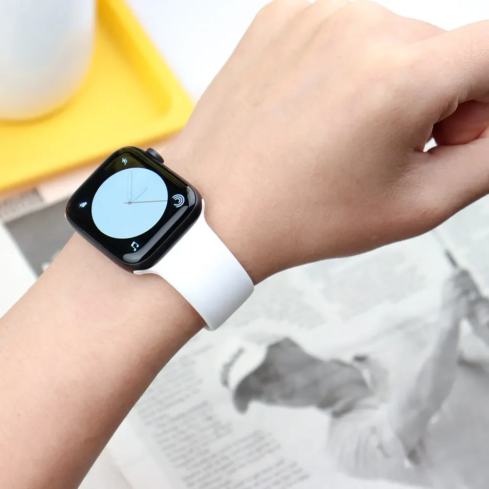 Silikonowy pasek do Apple Watc – Smartwatch Iphone Watches For Women recenzja i cena