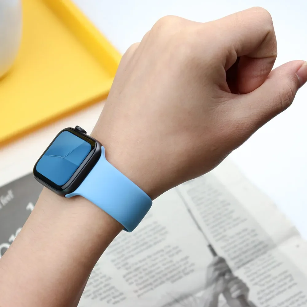 Silikonowy pasek do Apple Watc – Smartwatch Iphone Watches For Women recenzja i cena