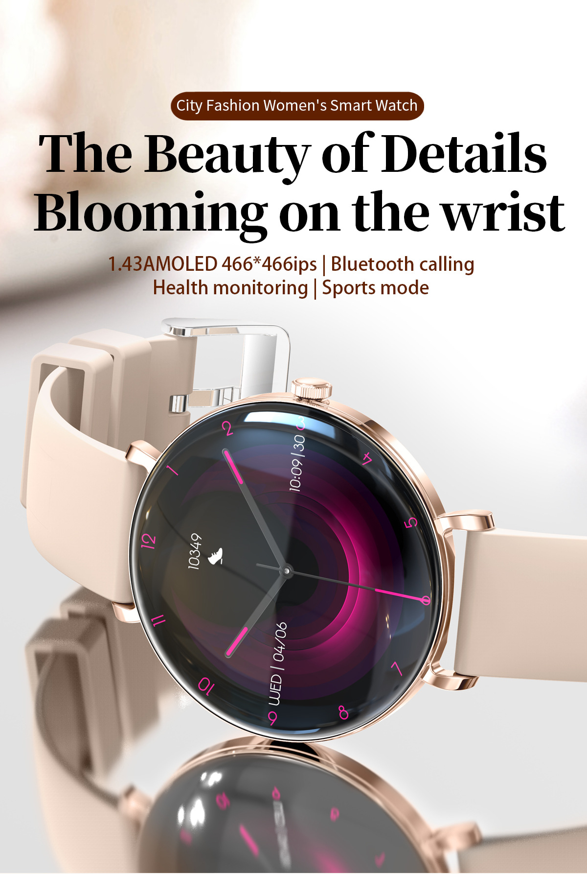 V85 2025 Modny Ultracienki Sma – Smartwatch Trending Watches For Women recenzja i cena