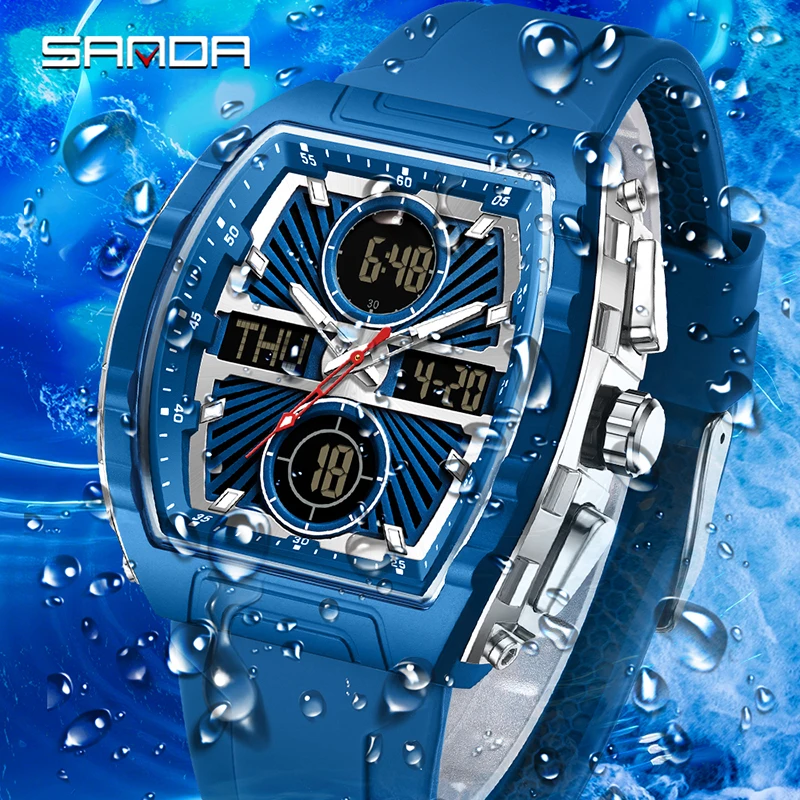 Zegarek męski SANDA Fashion Tr – Smartwatch Trending Watches For Men recenzja i cena