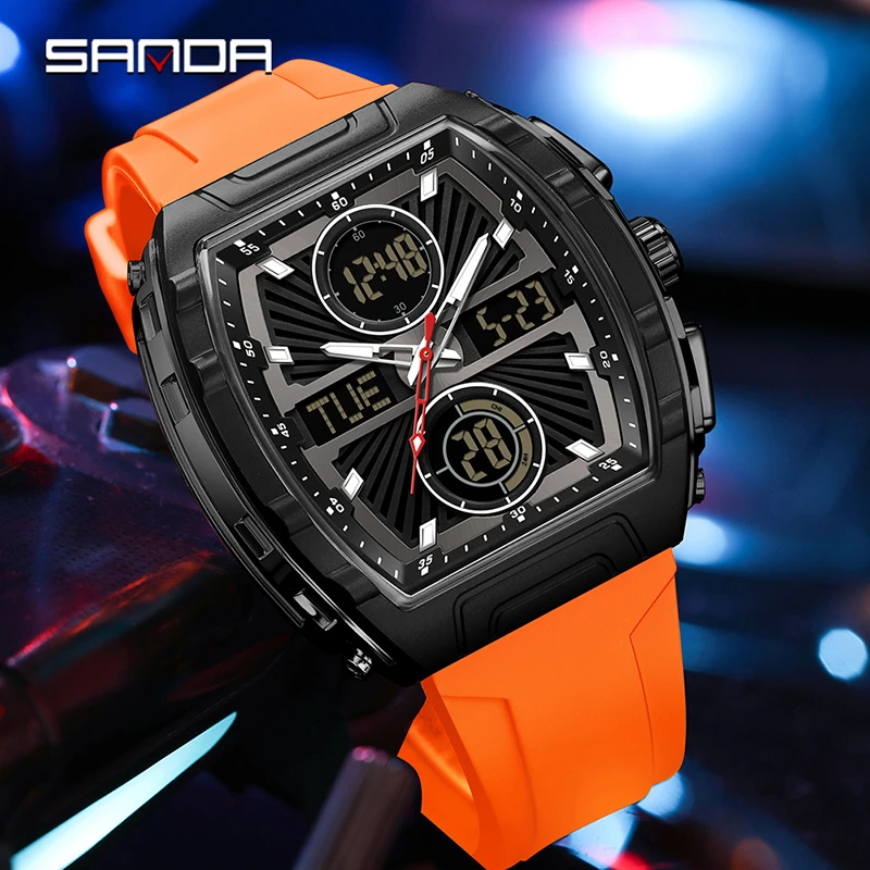 Zegarek męski SANDA Fashion Tr – Smartwatch Trending Watches For Men recenzja i cena