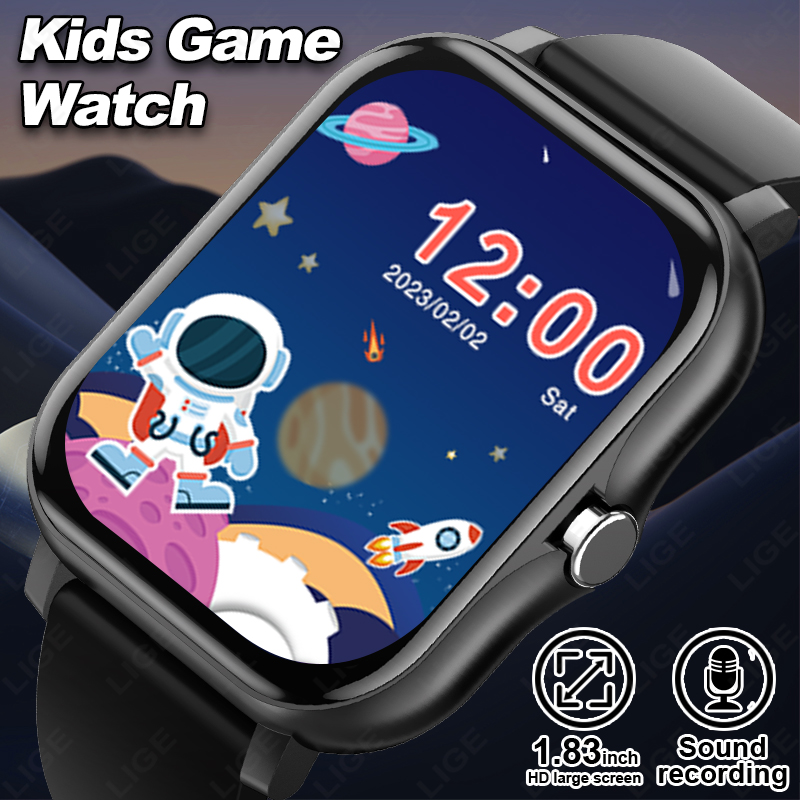 LIGE 2025 Audiobook Smartwatch – Smartwatch Digital Watches For Kid Boy recenzja i cena