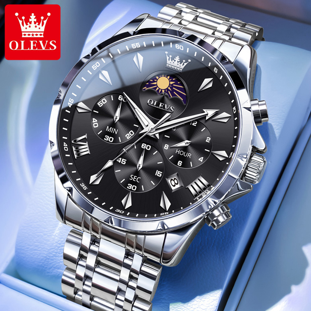 Zegarek męski OLEVS 3653 z kal – Smartwatch Watches For Men Brands recenzja i cena