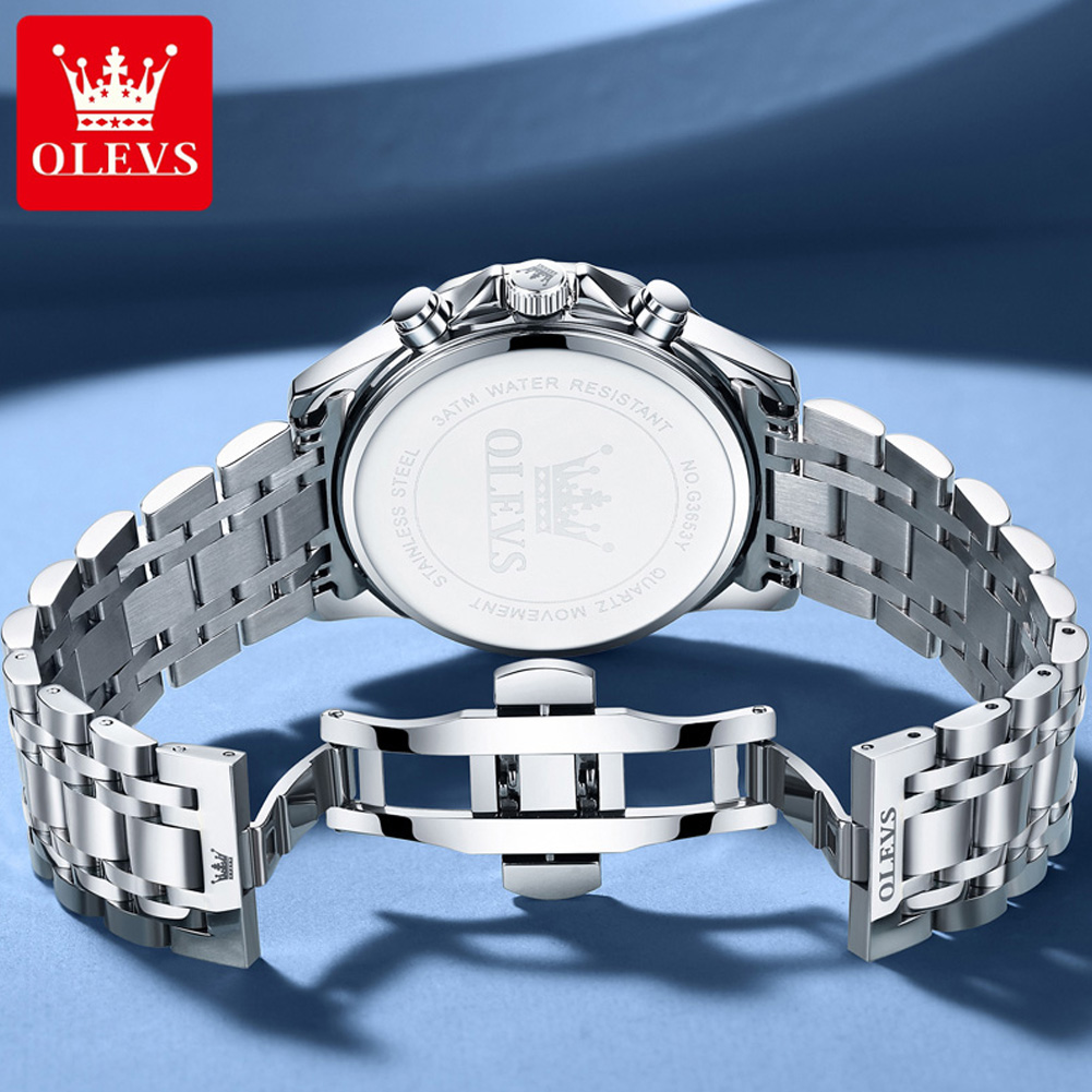 Zegarek męski OLEVS 3653 z kal – Smartwatch Watches For Men Brands recenzja i cena