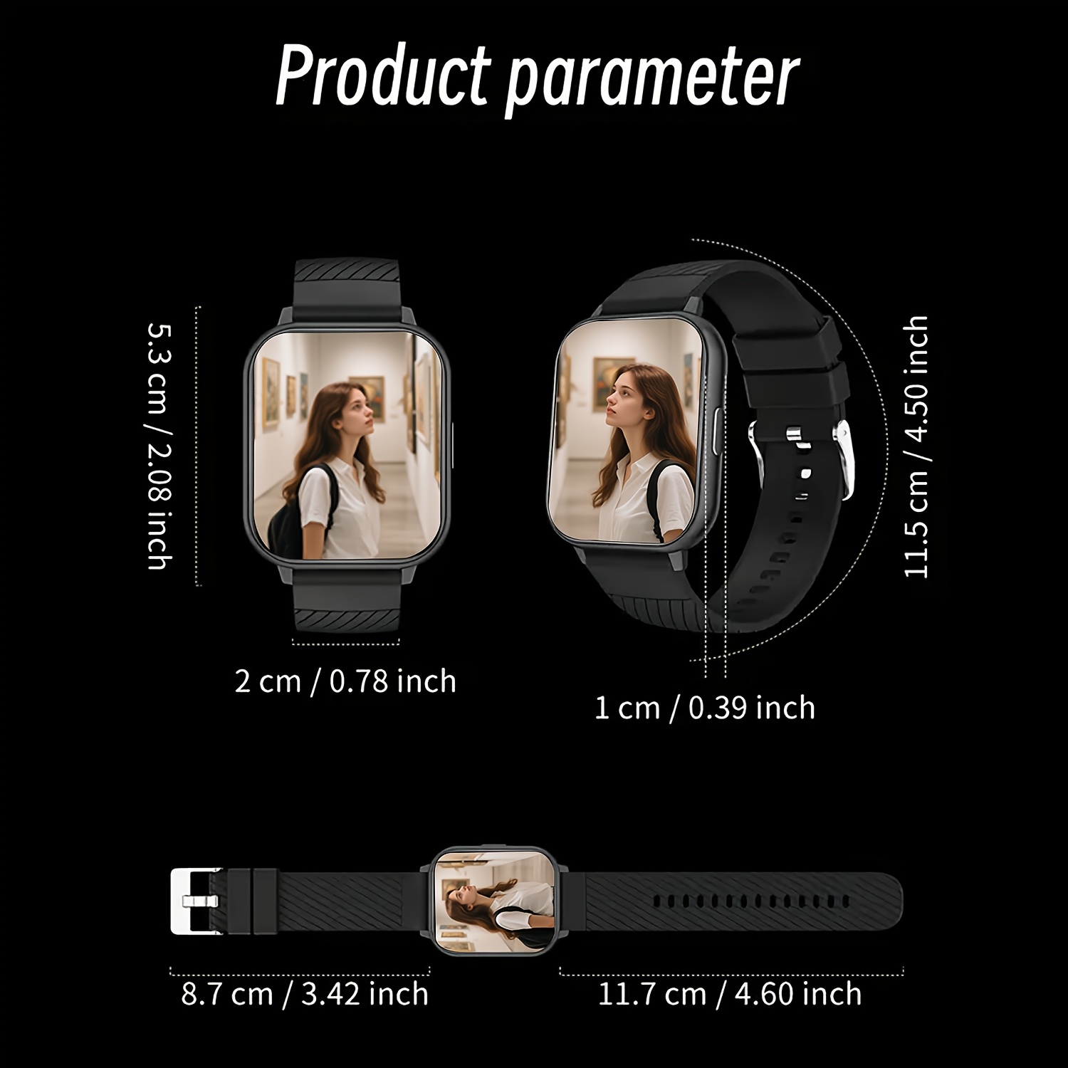 Inteligentny zegarek sportowy, – Smartwatch Iphone Watches For Women recenzja i cena