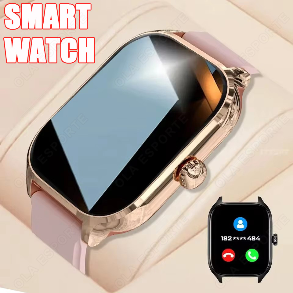 Inteligentny zegarek kompatybi – Smartwatch Square Watches For Men recenzja i cena