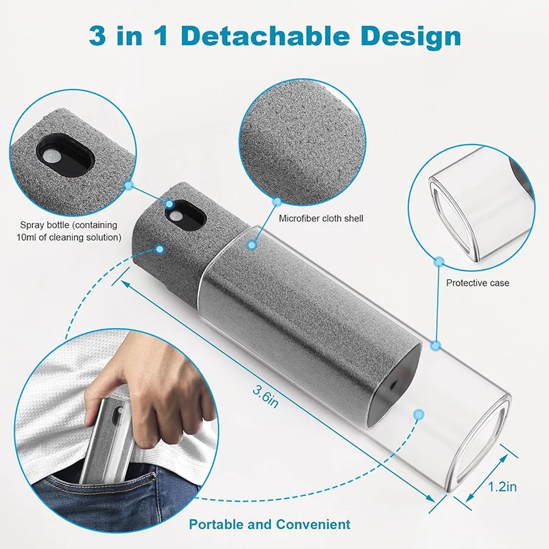 Mini spray do czyszczenia ekra – Watch Polishing Cloth recenzja i cena