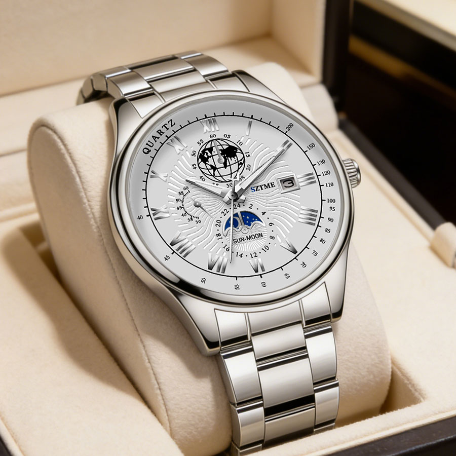 Luksusowe zegarki męskie bizne – Smartwatch Trending Watches For Men recenzja i cena