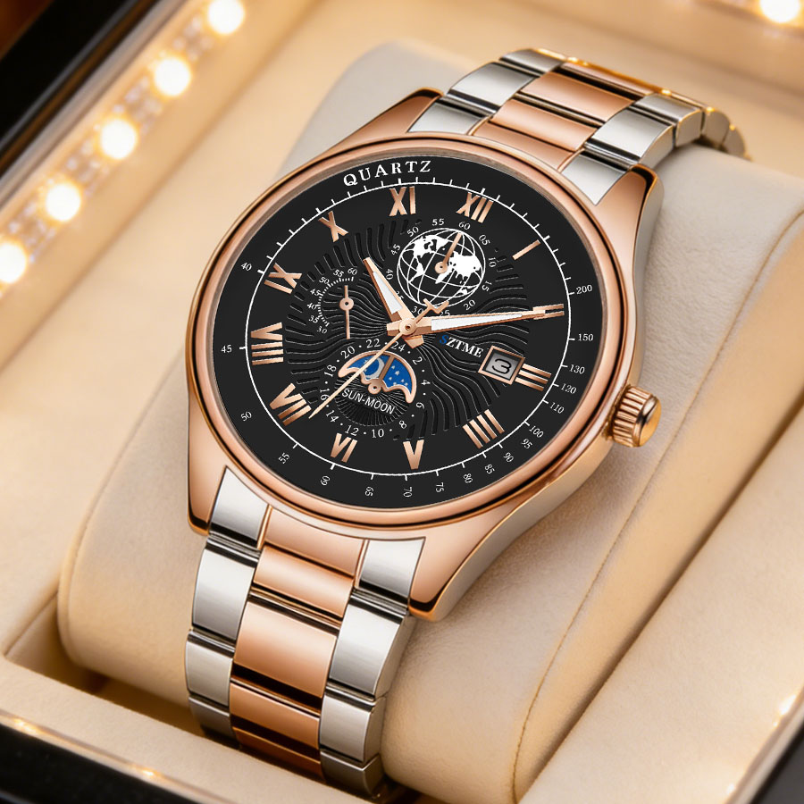 Luksusowe zegarki męskie bizne – Smartwatch Trending Watches For Men recenzja i cena