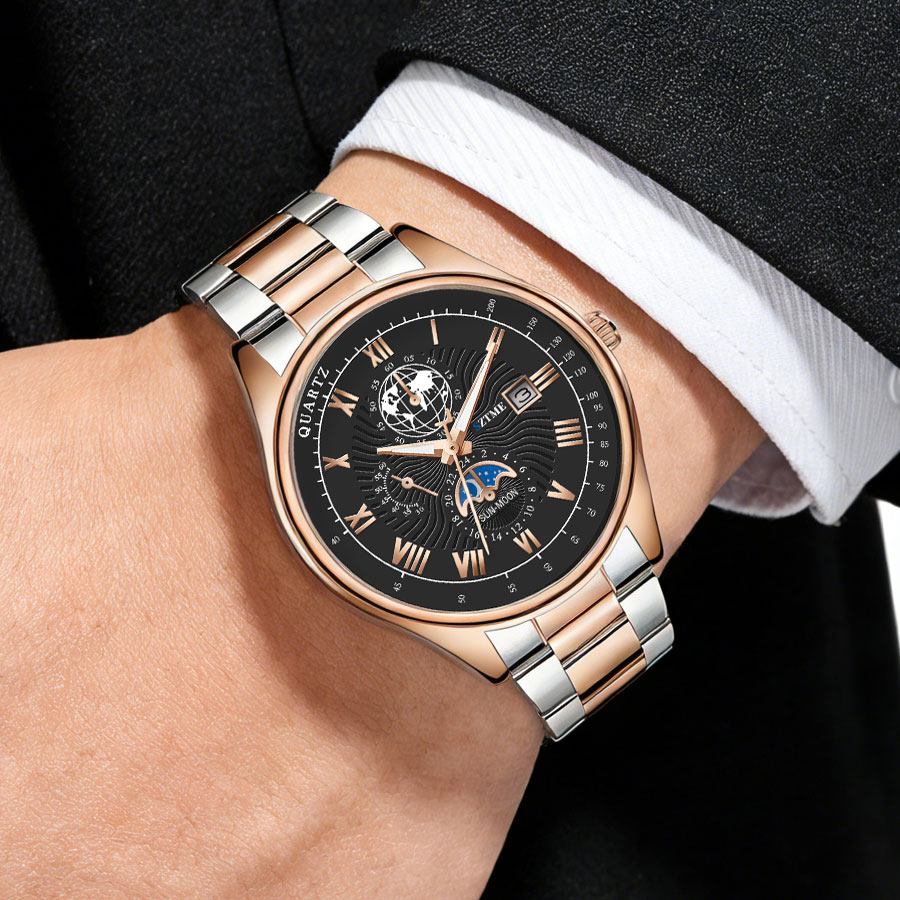Luksusowe zegarki męskie bizne – Smartwatch Trending Watches For Men recenzja i cena