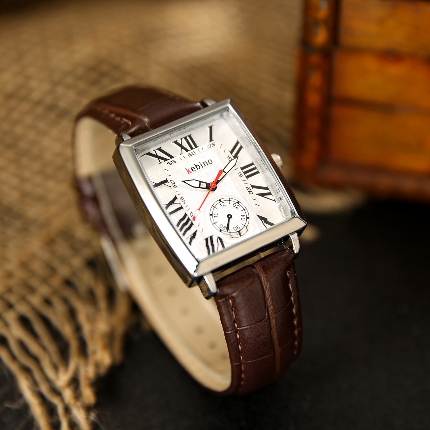 Męski zegarek na rękę z kwadra – Smartwatch Square Watches For Men recenzja i cena