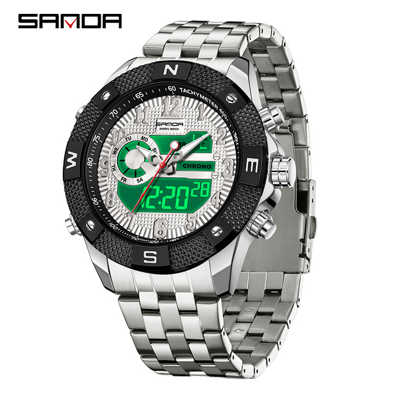 Elektroniczny zegarek SANDA, m – Smartwatch Trending Watches For Men recenzja i cena
