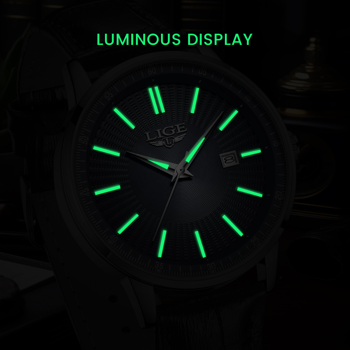 Zegarki męskie LIGE, luksusowa – Smartwatch Watches For Men Brands recenzja i cena