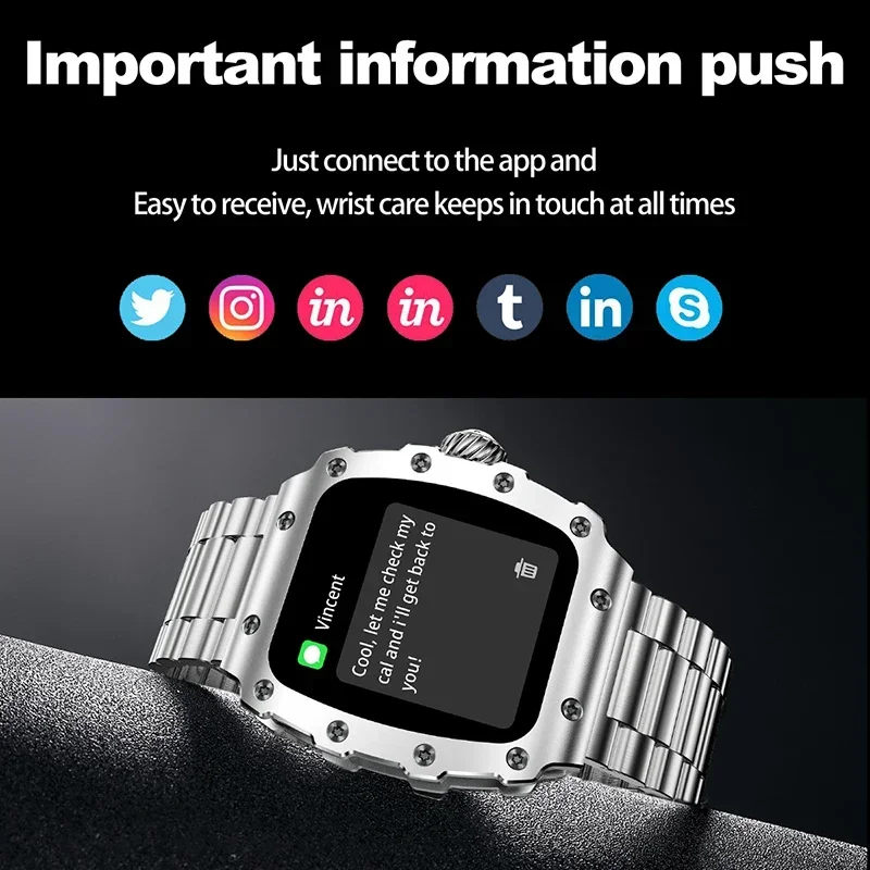 Nowy Trend Smartwatch 1.76 cal – Smartwatch Trending Watches For Men recenzja i cena