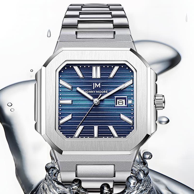 JONNY MOORE K1050 Modny Luksus – Smartwatch Square Watches For Men recenzja i cena