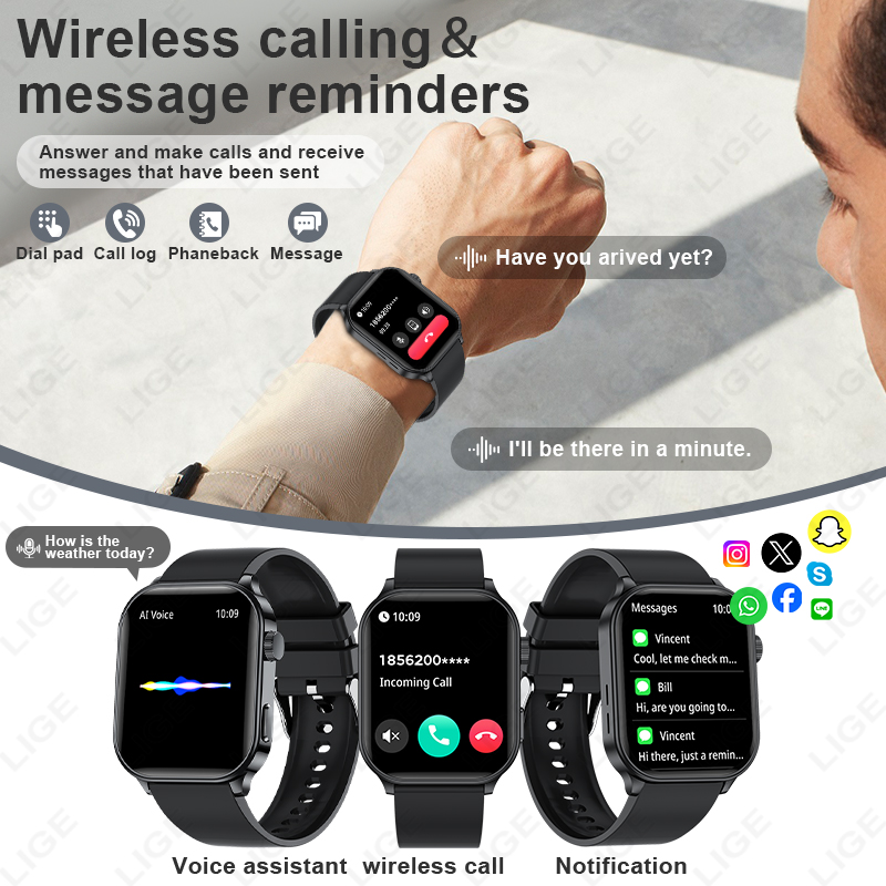 Oryginalny Smartwatch Marki LI – Smartwatch Branded Watches For Women recenzja i cena