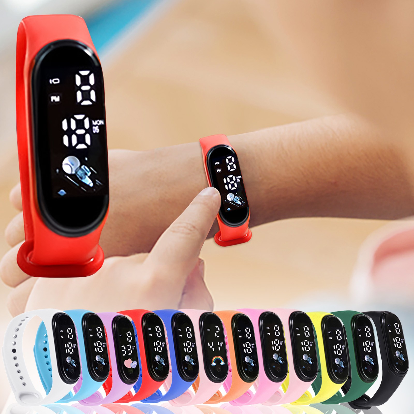 Zegarek dla dzieci, prezent ur – Smartwatch Digital Watches For Kid Boy recenzja i cena