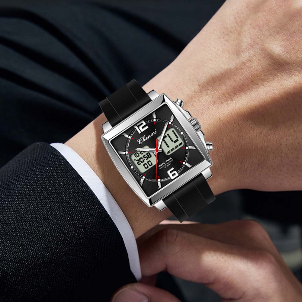 Zegarek męski CHENXI, wielofun – Smartwatch Watches Digital recenzja i cena