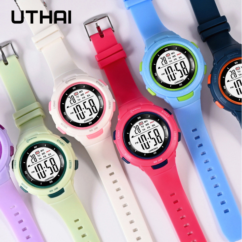 UTHAI Zegarki dla dzieci Moda  – Smartwatch Watches Digital recenzja i cena